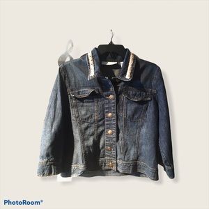PL Liz  Claiborne jean jacket 100% cotton